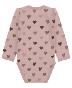 Varm og myk body fra Hust&Claire laget av 50% merinoull, 45% bambusviskose og 5% polyamid. Det er myk bambusviskose innerst mot huden og ull på utsiden som luner godt. Dette er en ullkvalitet som er fin for sensitiv hud. Sertifisert med Standard 100 fra OEKO-TEX®.