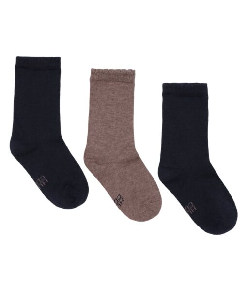 3-pack med supre sokker fra Hust&Claire i ull/bambusviskose. Det er myk bambusviskose innerst mot huden og ull på utsiden som luner godt. Dette er en ullkvalitet som er fin for sensitiv hud. Laget av 50% ull, 30% bambusviskose, 17% polyamid 3% elastan. Sertifisert med OEKO-TEX® Standard 100.
