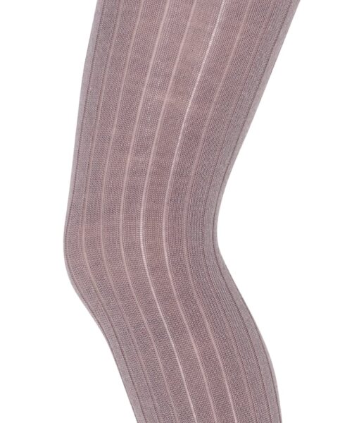 mp Denmark strømpebukse ribb i ull dark purple dove - Image 2