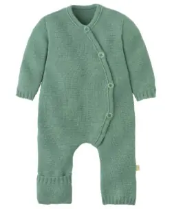 Disana strikket ulldress i 100% økologisk merinoull Jade