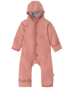 Disana ulldress i 100% økologisk kokt merinoull Soft Pink