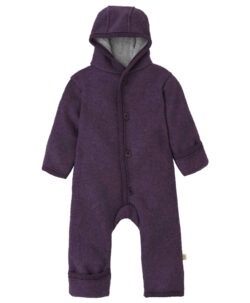Disana ulldress i 100% økologisk kokt merinoull Aubergine