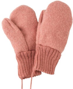 Disana votter i 100% økologisk kokt merinoull Soft Pink