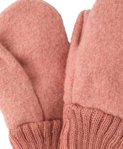 Alternative view of Disana votter i 100% økologisk kokt merinoull Soft Pink