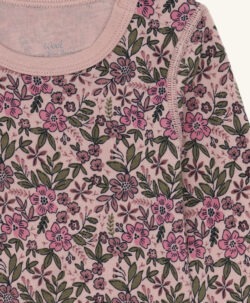 Alternative view of Hust&Claire body ull/bambusviskose blomster Adobe Rose