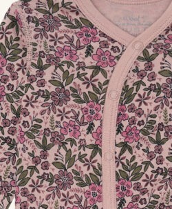 Alternative view of Hust&Claire heldrakt ull/bambusviskose blomster Adobe Rose
