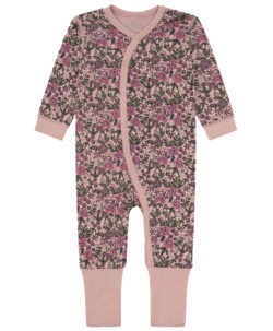 Hust&Claire heldrakt ull/bambusviskose blomster Adobe Rose