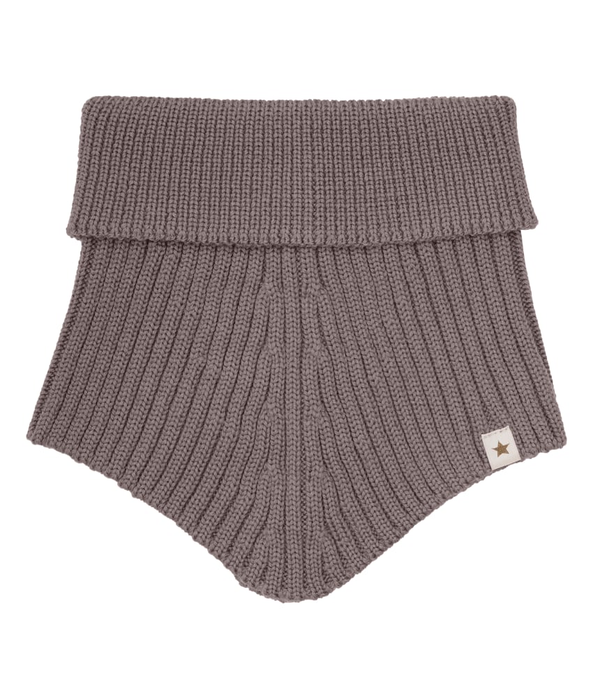 HUTTEliHUT ribb ullhals Brown Melange