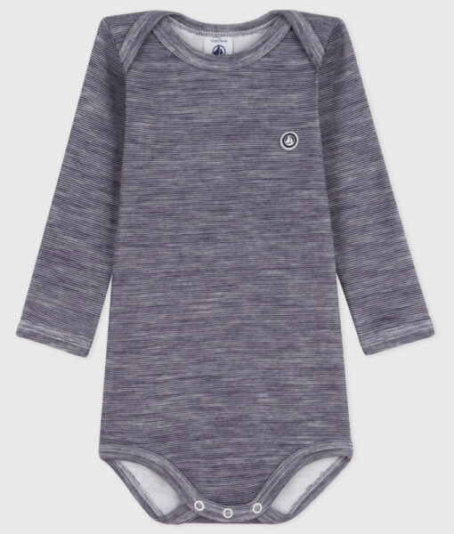 Petit Bateau body ull/bomull soir - Image 3