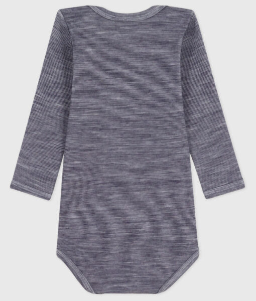 Petit Bateau body ull/bomull soir - Image 4