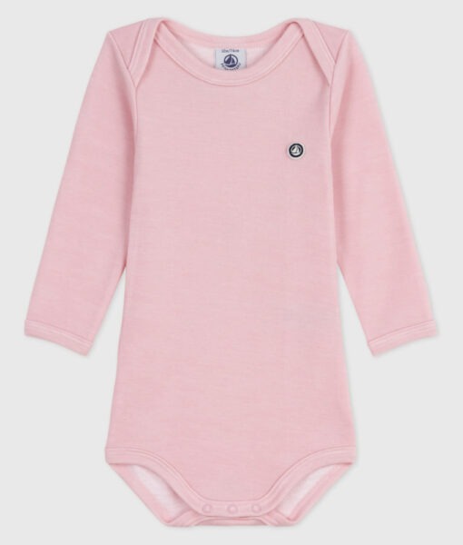Petit Bateau body ull/bomull joli