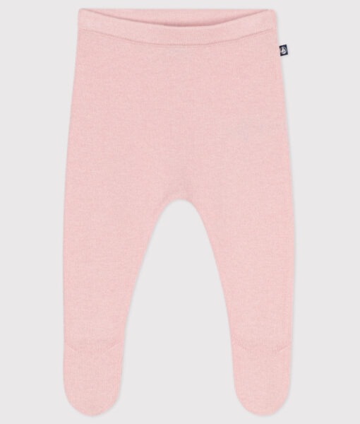 Petit Bateau bukse med fot ull/bomull joli