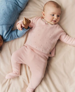 Petit Bateau omslagsjakke ull/bomull joli