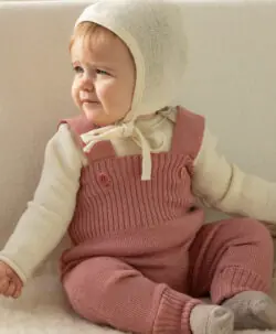 Disana baby genser økologisk merinoull Natur