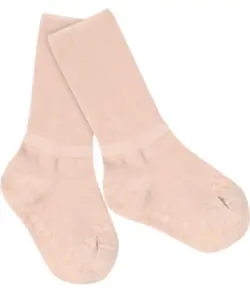 GoBabyGo antiskli sokker i merinoull Rose Dust