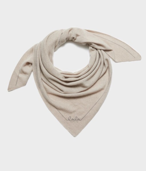 Lala Berlin Triangle Solid Logo M dune beige