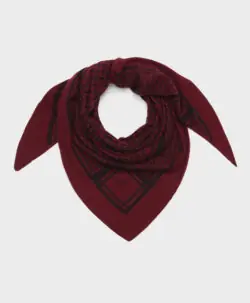 Lala Berlin Triangle Trinity M cashmere bordeaux