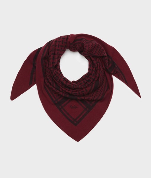 Lala Berlin Triangle Trinity M cashmere bordeaux