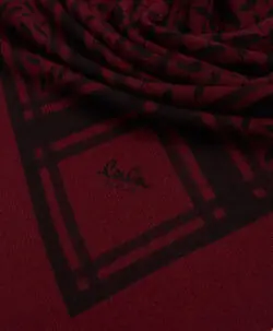 Alternative view of Lala Berlin Triangle Trinity M cashmere bordeaux