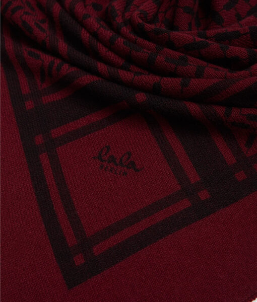 Lala Berlin Triangle Trinity M cashmere bordeaux - Image 2