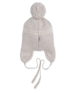 Lillelam classic lue i 100% merinoull av fineste kvalitet. Praktisk lue med knyting og god passform som varmer små ører godt. Sertifisert med Standard 100 fra OEKO-TEX® og Woolmark Pure New Wool. Kan maskinvaskes på 40° C ullvask.