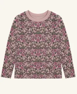 Hust&Claire genser ull/bambusviskose blomster Adobe Rose