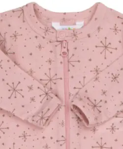 Alternative view of Joha heldrakt merinoull snøkrystaller Rosa