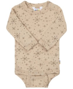 Joha body merinoull snøkrystaller Beige