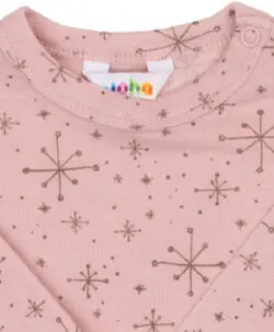 Alternative view of Joha body merinoull snøkrystaller Rosa