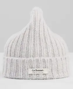 Le Bonnet Logo Beanie lammeull/angora - Irridescent