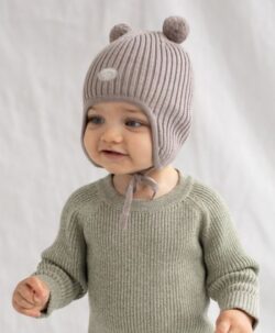 Lillelam babylue ribb lys beige