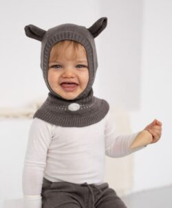 Lillelam balaclava Lammi brun