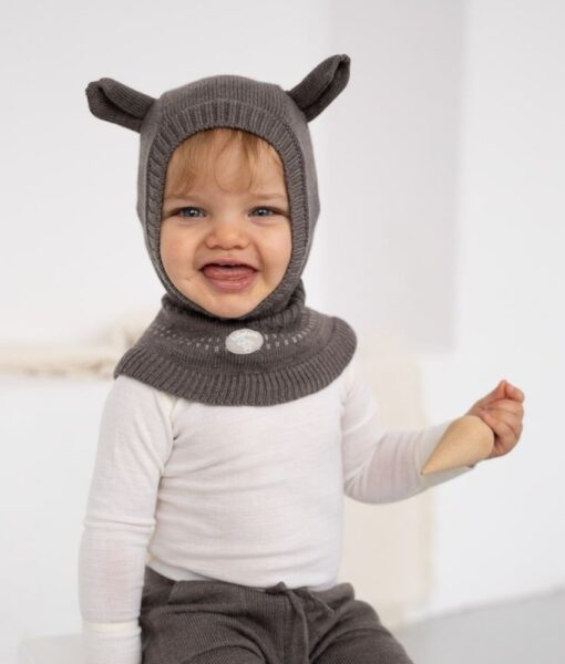 Lillelam balaclava Lammi brun