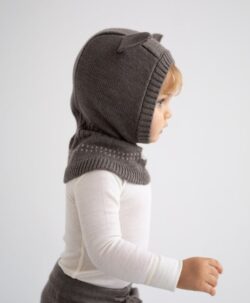 Alternative view of Lillelam balaclava Lammi brun