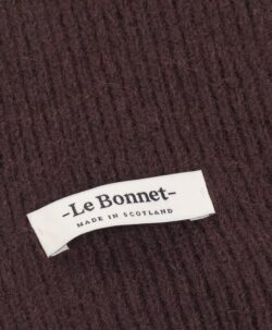 Alternative view of Le Bonnet Beanie lammeull/angora - Espresso