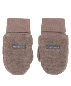 Hust&Claire ullfleece votter Deer Melange