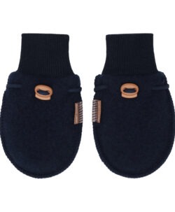 Hust&Claire ullfleece babyvotter merinoull More Navy