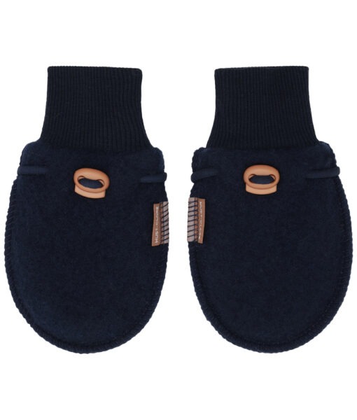 Hust&Claire ullfleece babyvotter merinoull More Navy