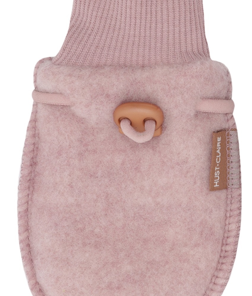 Hust&Claire ullfleece babyvotter Heather - Image 2