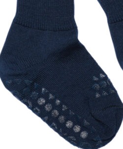 Alternative view of GoBabyGo antiskli sokker i merinoull Midnight Blue
