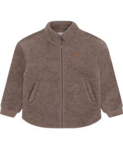 Hust&Claire ullfleece jakke Deer Melange