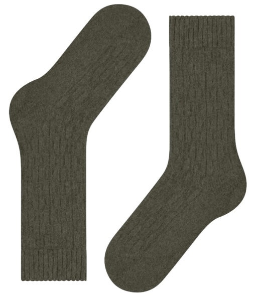 FALKE Brick Wall Women sokker alpakka Thyme - Image 2