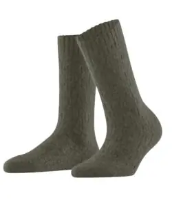 FALKE Brick Wall Women sokker alpakka Thyme