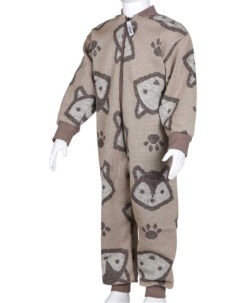 Alternative view of KIVAT ulldress med glidelås friends Lys Beige