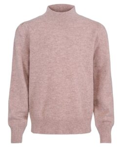 Klassisk ullgenser med puffermer fra Vilje & Ve. Laget av 100% ren ull for maksimal varme og komfort. Denne genseren kombinerer klassisk stil med moderne detaljer. Perfekt til både hverdags og fest. Enkelt vedlikehold med maskinvask på ullprogram.