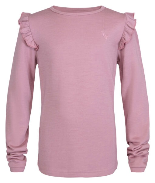 Vilje & Ve Dis genser ull/bambusviskose Light Mauve