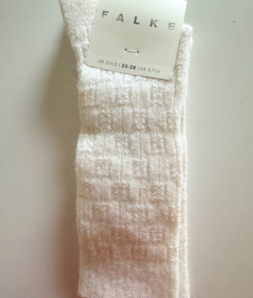 FALKE Brick Wall Women sokker alpakka Off-White - Image 3