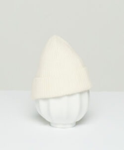 Le Petit Bonnet Beanie 1-3 år i lammeull/angora - Snow