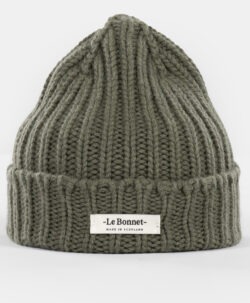 Le Bonnet Logo Beanie lammeull/angora - Croco