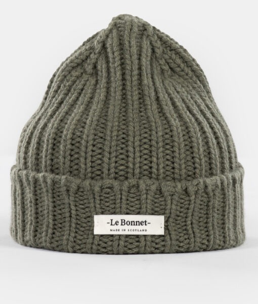Le Bonnet Logo Beanie lammeull/angora - Croco
